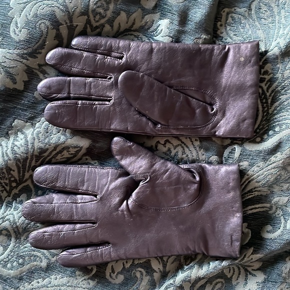 Coach leather gloves size 7 1/2 - Picture 5 of 5